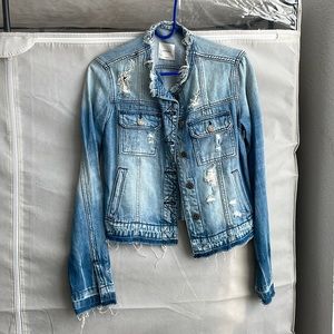 Distressed Jean Jacket